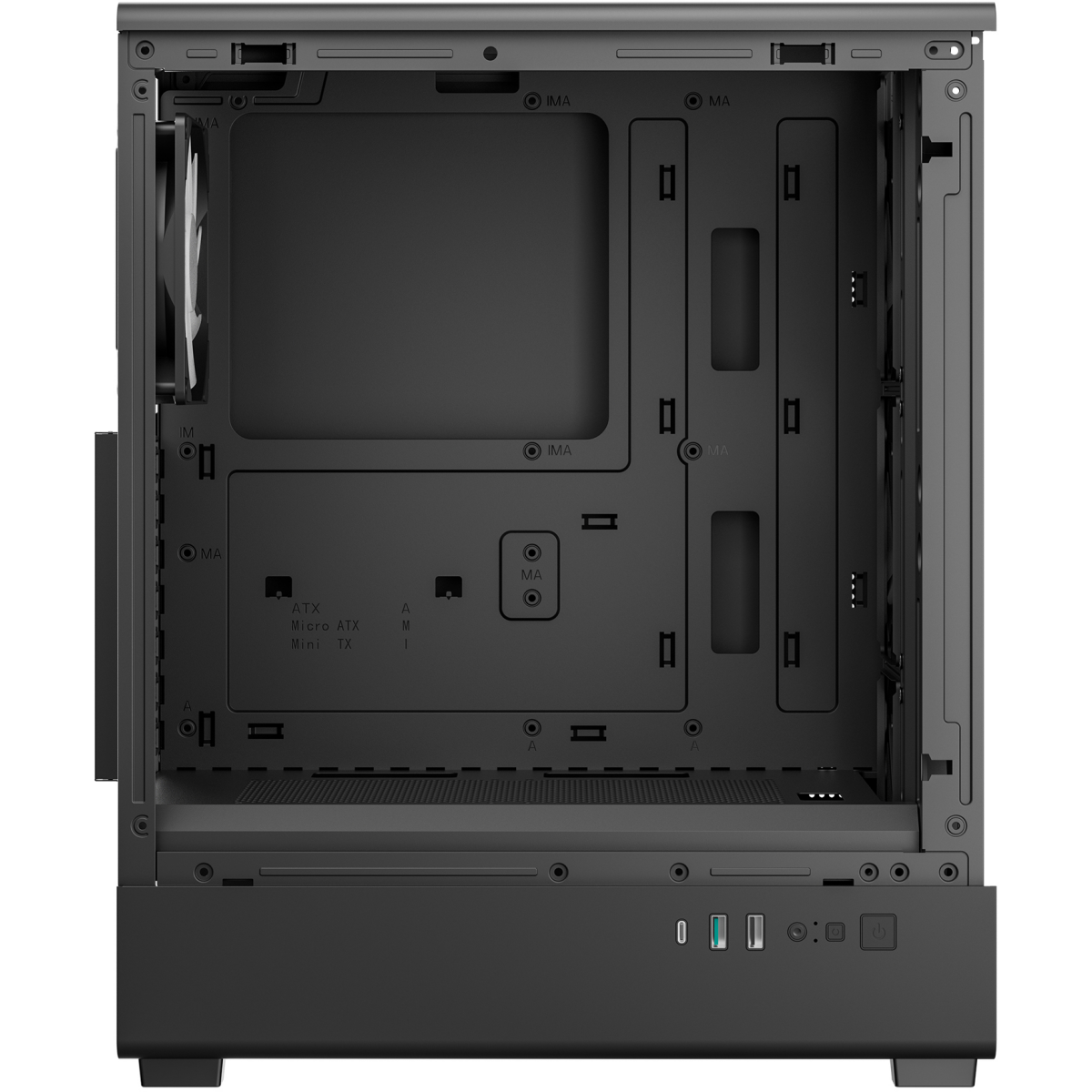 Корпус DeepCool CC550 4F Black - R-CC550BKANA4-G - фото 8