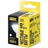Светодиодная лампочка IEK LLE-MR16-9-230-40-GU5 (9 Вт, GU5.3)