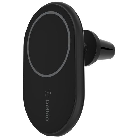 Автомобильный держатель Belkin BoostCharge Magnetic Wireless Car Charger 10W Black (WIC004btBK-NC) - WIC004btBK-NC		 - фото 3