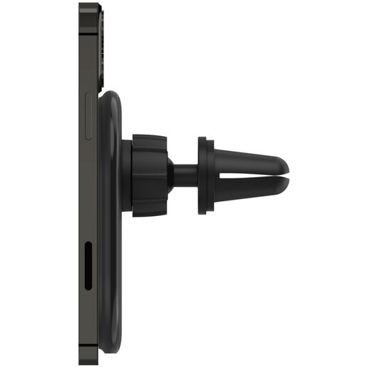 Автомобильный держатель Belkin BoostCharge Magnetic Wireless Car Charger 10W Black (WIC004btBK-NC) - WIC004btBK-NC		 - фото 5