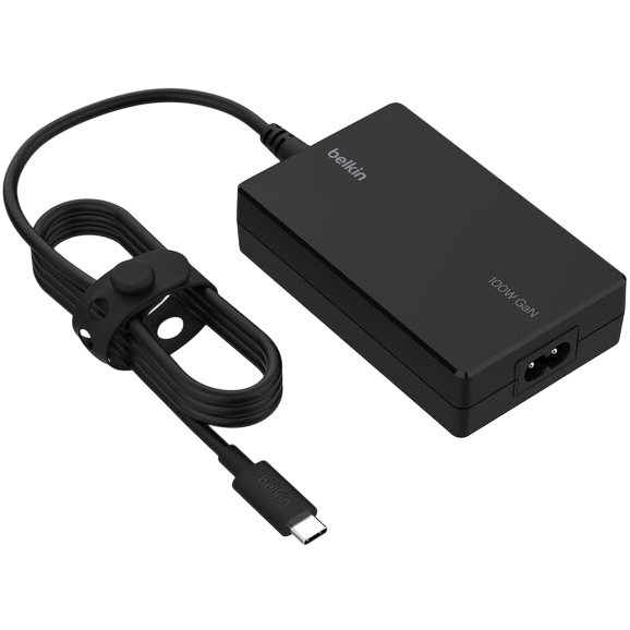 Блок питания для ноутбука Belkin Connect USB-C Core GaN 100W Black - INC016glBK