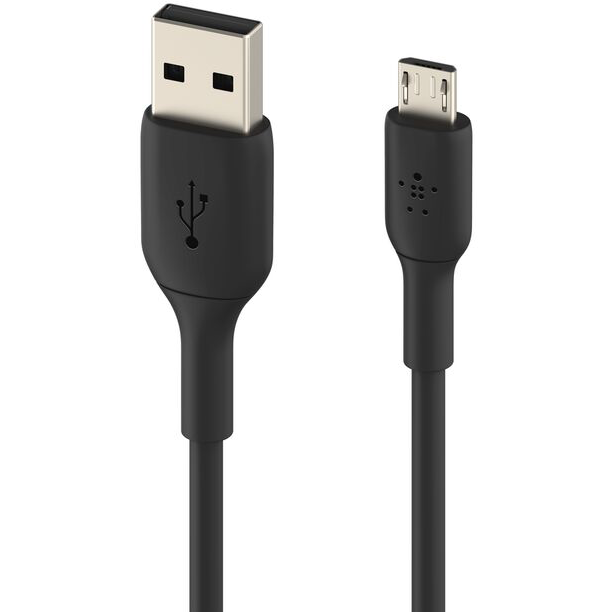 Кабель USB A (M) - microUSB B (M), 1м, Belkin CAB005bt1MBK - фото 3