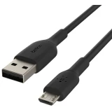 Кабель USB A (M) - microUSB B (M), 1м, Belkin CAB005bt1MBK
