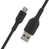 Кабель USB A (M) - microUSB B (M), 1м, Belkin CAB005bt1MBK