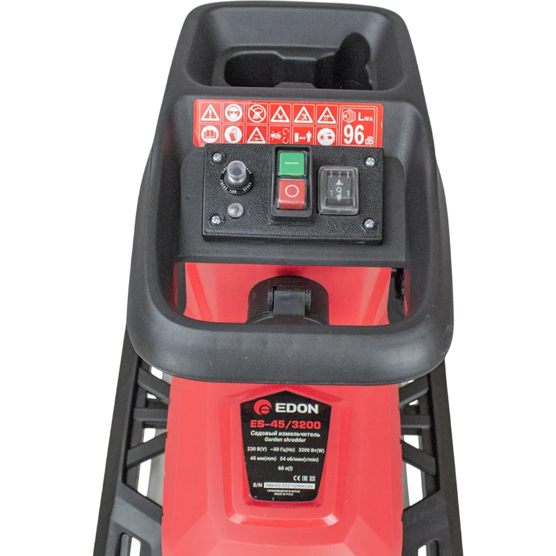 Измельчитель садового мусора Edon ES-45/3200 - 39843 - фото 6