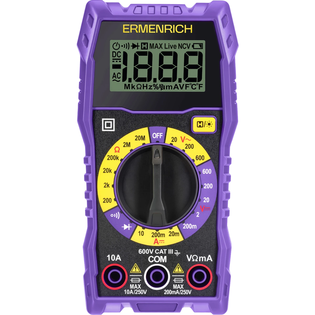 Мультиметр ERMENRICH Zing TC07 Purple - 86327