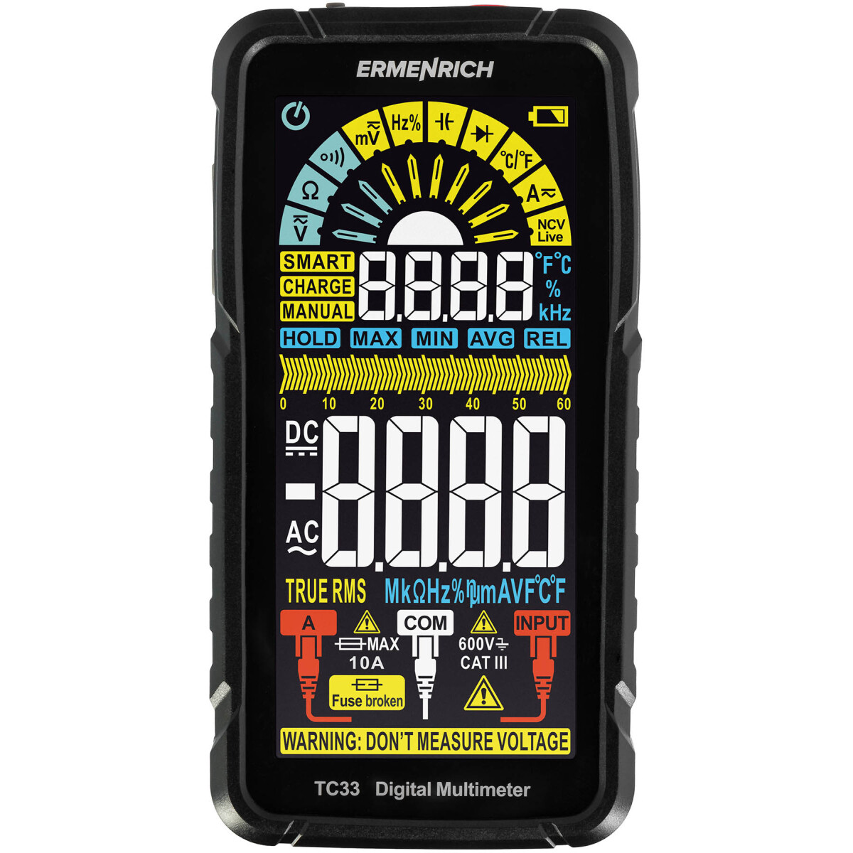 Мультиметр ERMENRICH Zing TC33 - 82990