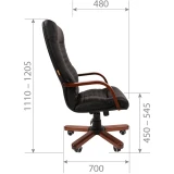 Офисное кресло Chairman 480 WD Black (00-07117598)
