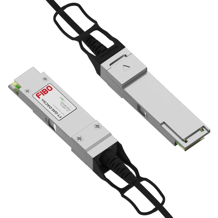 Кабель QSFP+ FIBO-TELECOM FT-Q40-DAC5m, 5м