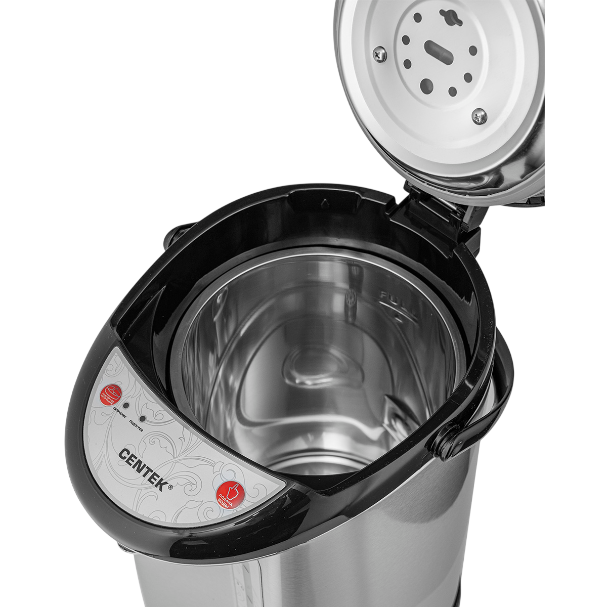 Термопот CENTEK CT-1083 Black/Silver - фото 5