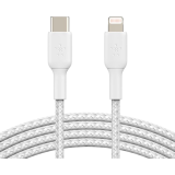 Кабель USB Type-C - Lightning, 1м, Belkin CAA004bt1MWH