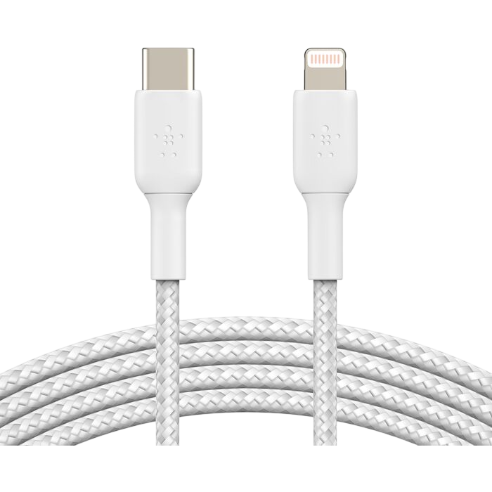 Кабель USB Type-C - Lightning, 1м, Belkin CAA004bt1MWH