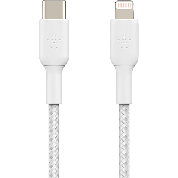 Кабель USB Type-C - Lightning, 1м, Belkin CAA004bt1MWH - фото 2