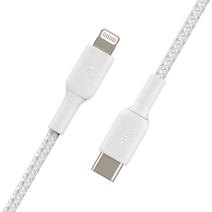 Кабель USB Type-C - Lightning, 1м, Belkin CAA004bt1MWH - фото 5