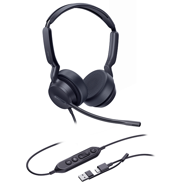 Гарнитура Yealink UH42 SE Dual UC USB-C/A