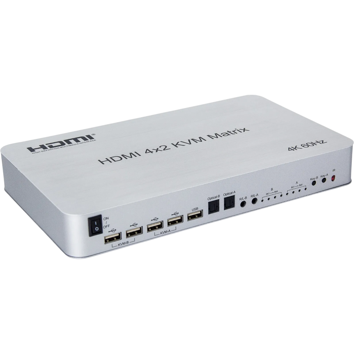 Матричный коммутатор REDDYLINK RLS-MX42-2.0KVM