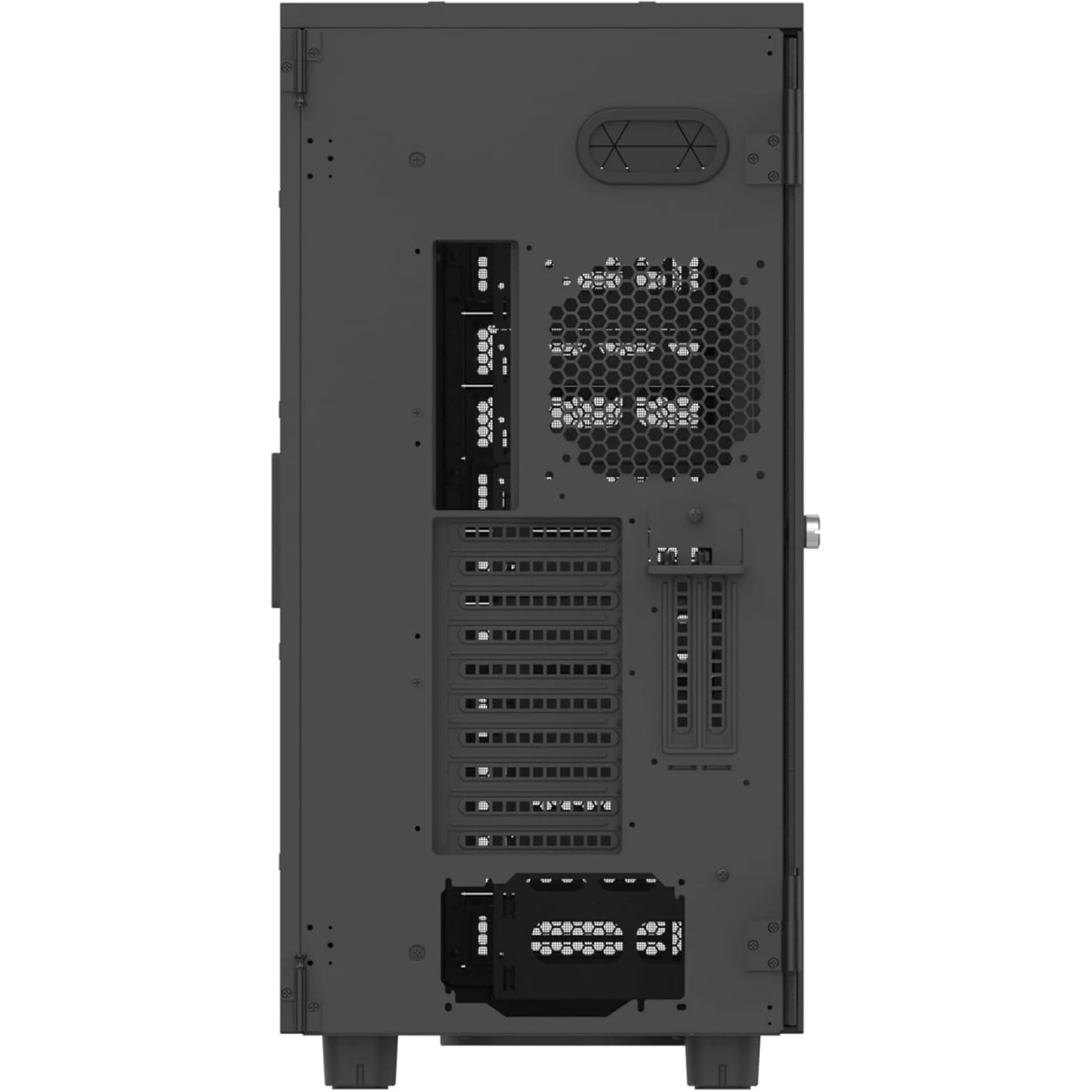 ..... Корпус Thermaltake AX700 TG Black (CA-11B-00F1WN-00) Царапины на корпусе - фото 5