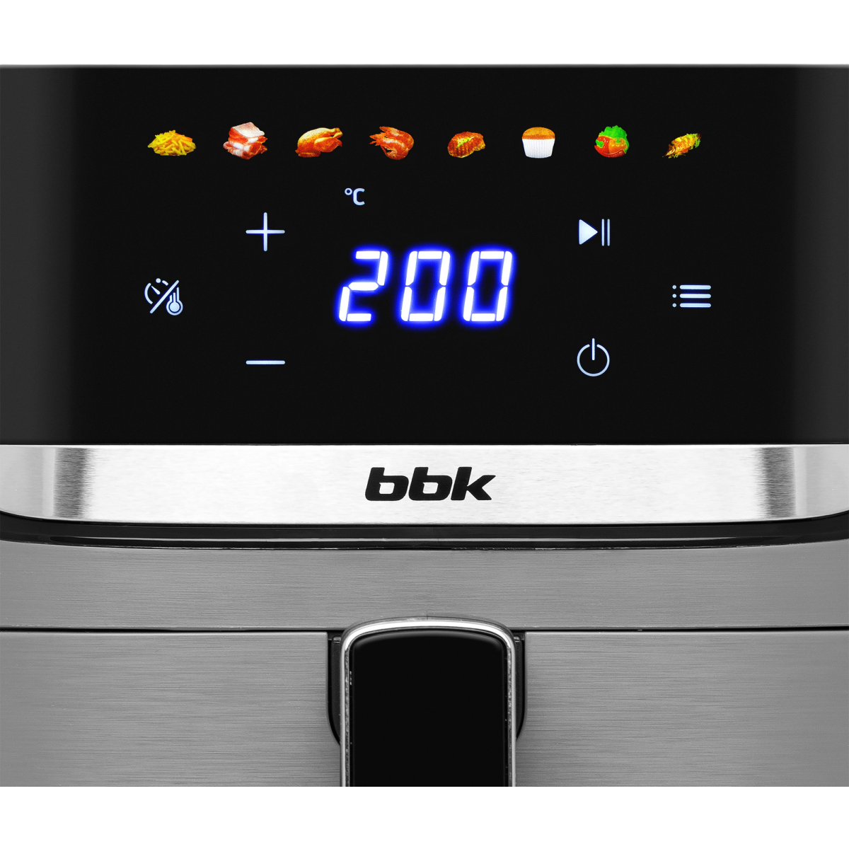 Аэрогриль BBK AF501 Grey - фото 7