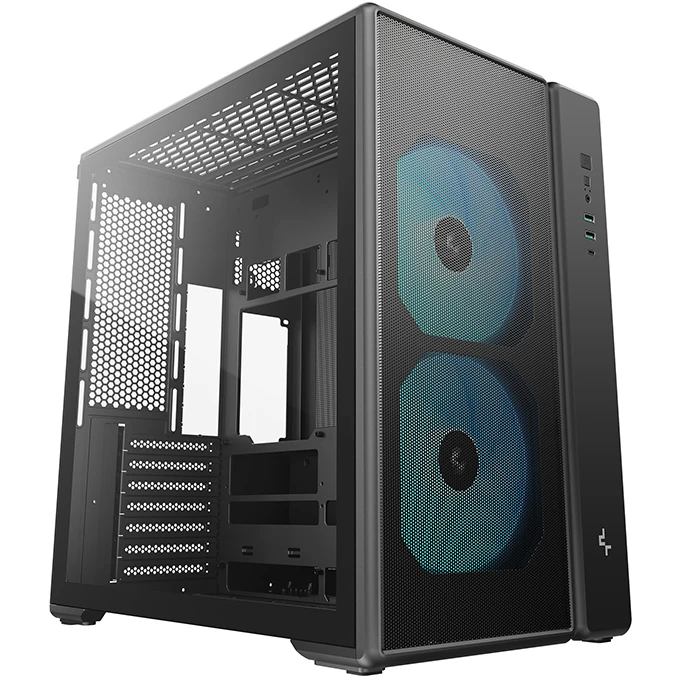Корпус DeepCool CG590 MESH 2F Black - R-CG590MESH-BKANA2-G