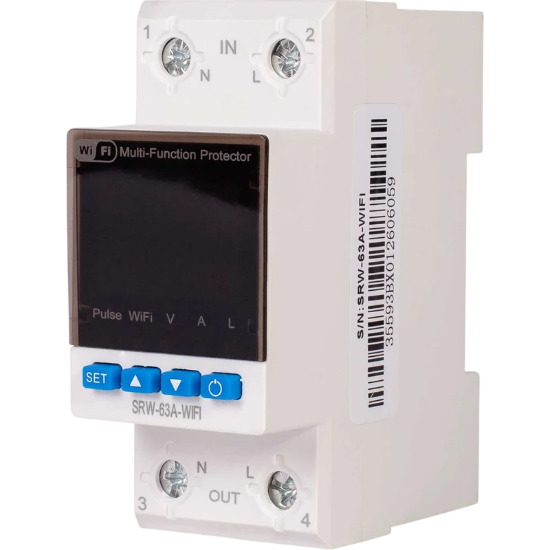 Реле напряжения RUCELF SRW-63A-WIFI