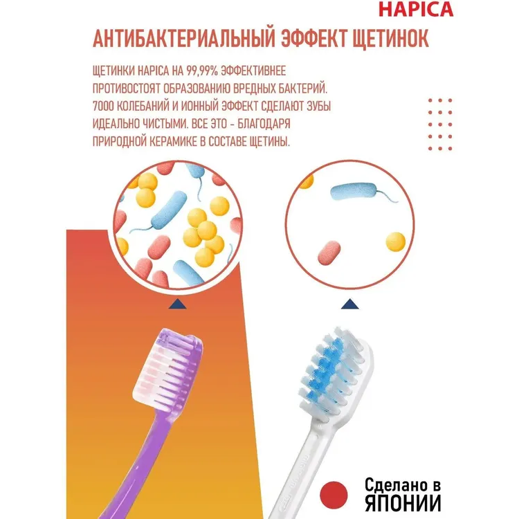 Зубная щётка Hapica DB-3XY - фото 5