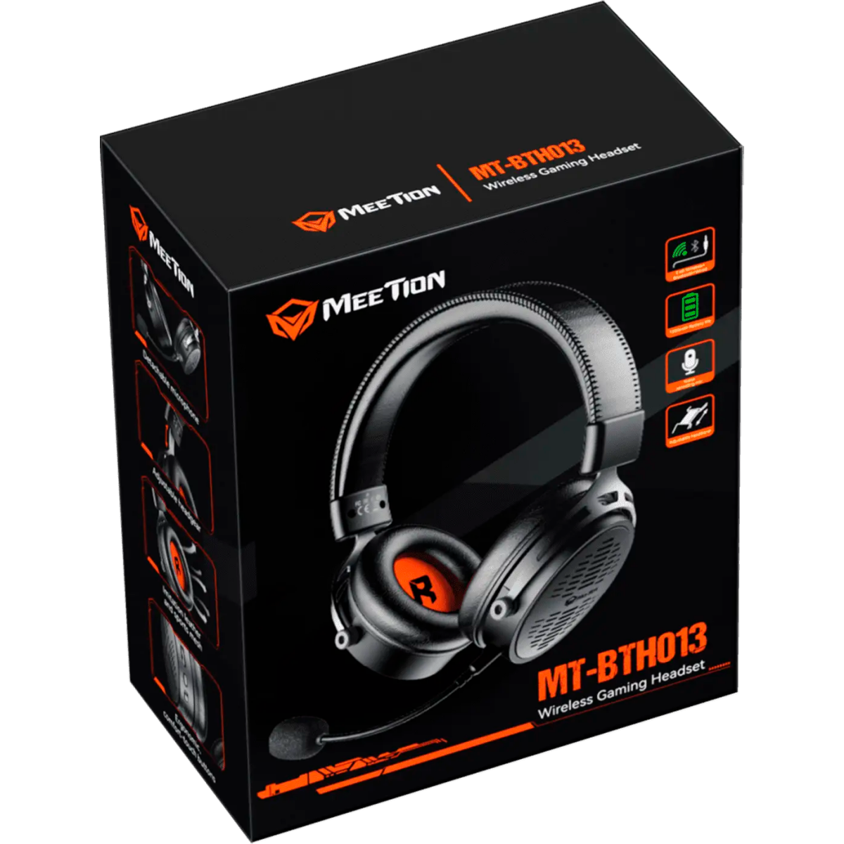 Гарнитура MeeTion BTH013 Black - MT-BTH013-A - фото 8