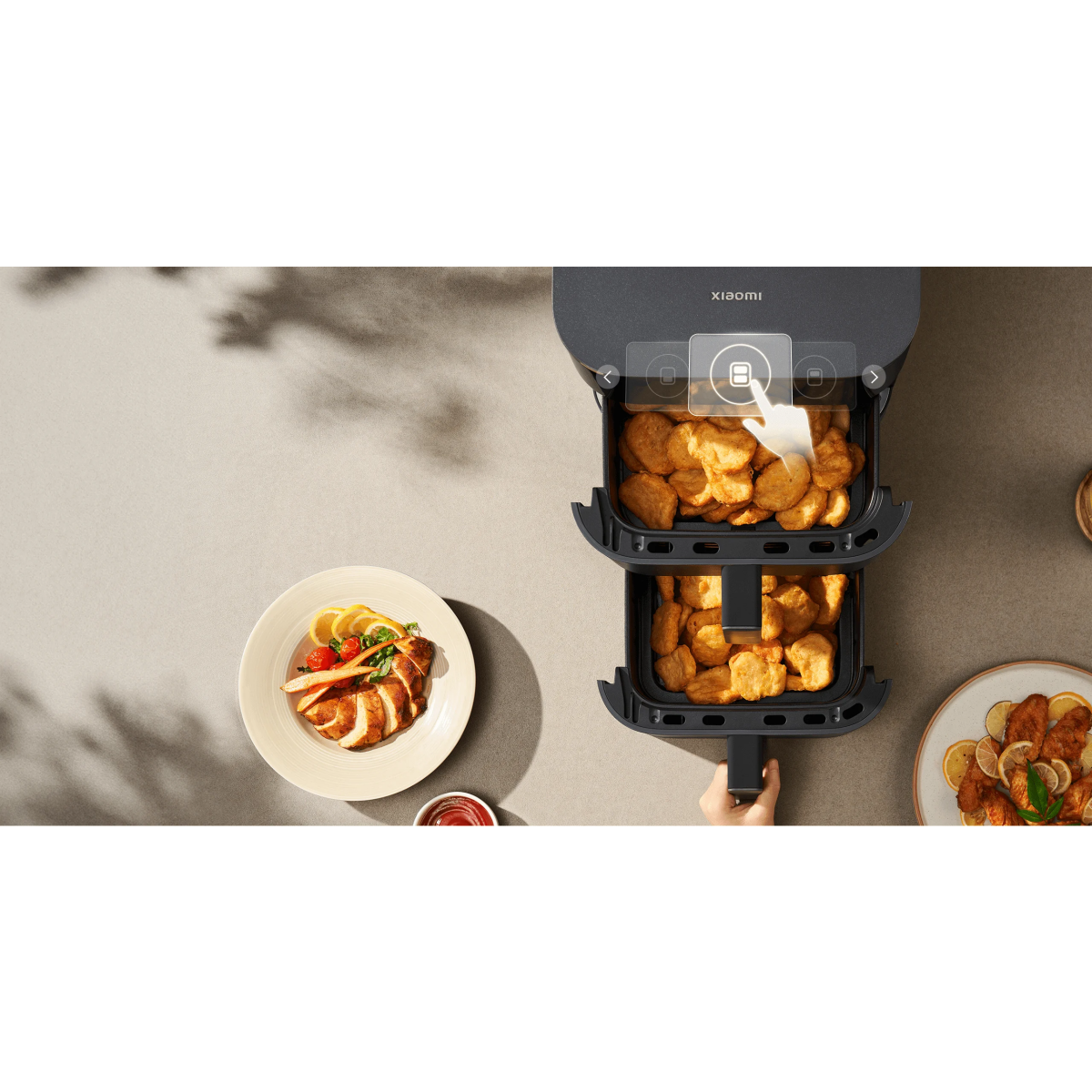 Аэрогриль Xiaomi Smart Double Stack Air Fryer - BHR0883EU - фото 7