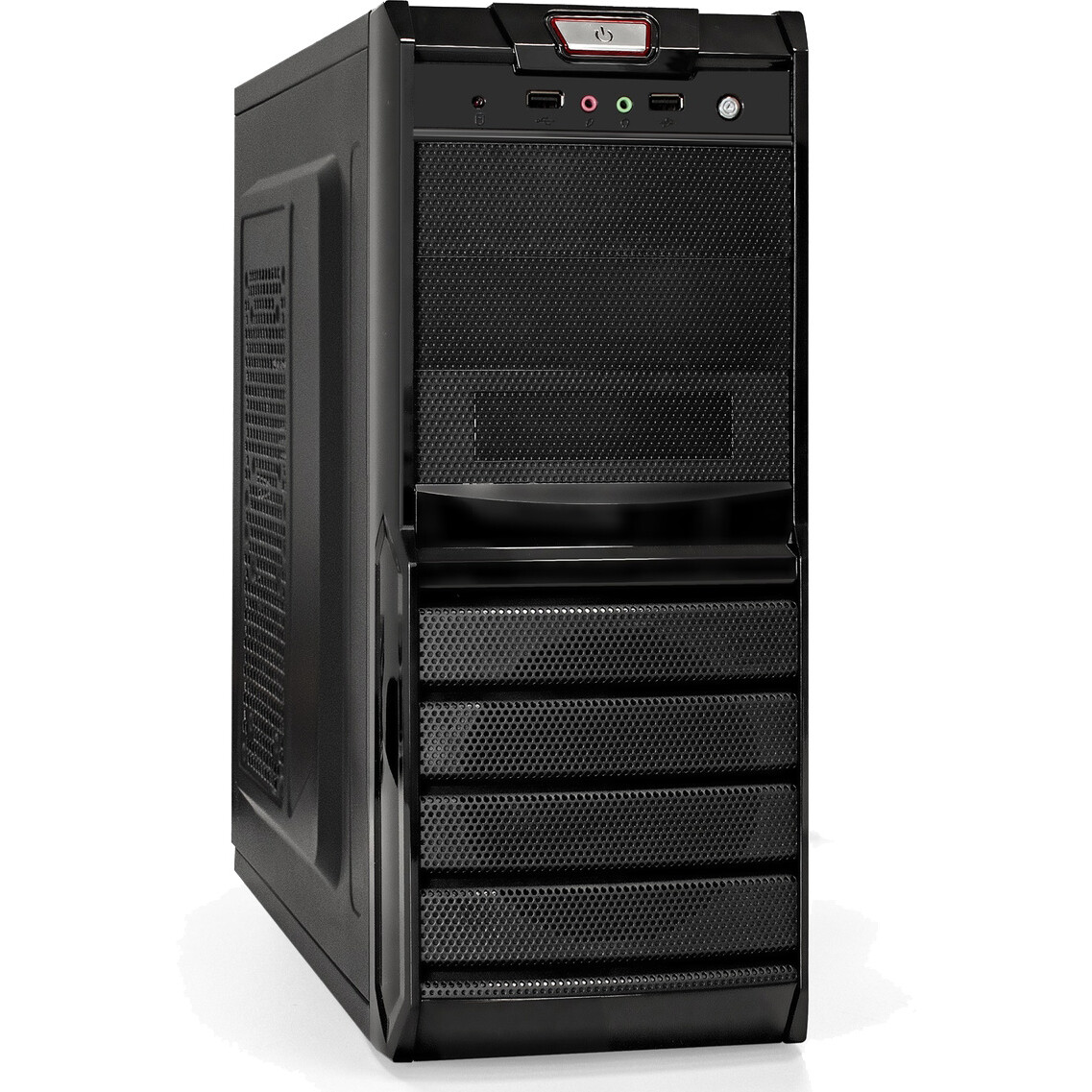 Корпус ExeGate XP-329S 400W Black