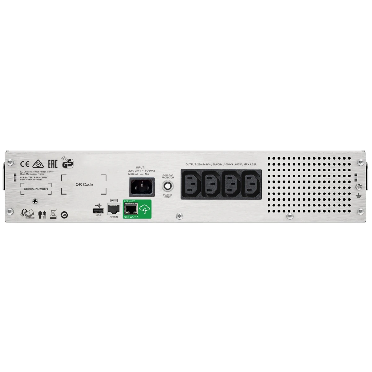 ИБП APC SMC1500I-2UC Smart-UPS C 1500VA - фото 2