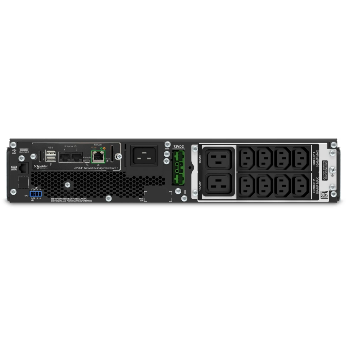 ИБП APC SRT2200RMXLI-NC Smart-UPS SRT RM 2200VA - фото 2