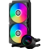Система жидкостного охлаждения PCcooler DA240 V2 ARGB Black (DA240V2-BKAWXX-GL)