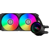Система жидкостного охлаждения PCcooler DA240 V2 ARGB Black (DA240V2-BKAWXX-GL)