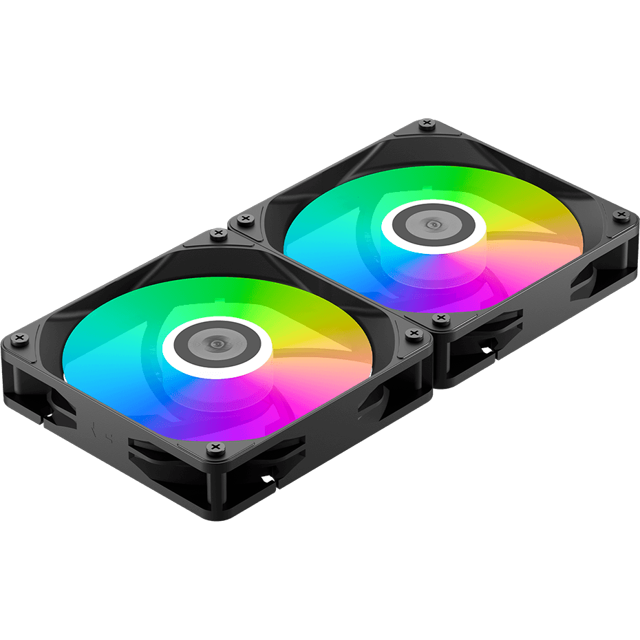 Система жидкостного охлаждения PCcooler DA240 V2 ARGB Black - DA240V2-BKAWXX-GL - фото 5