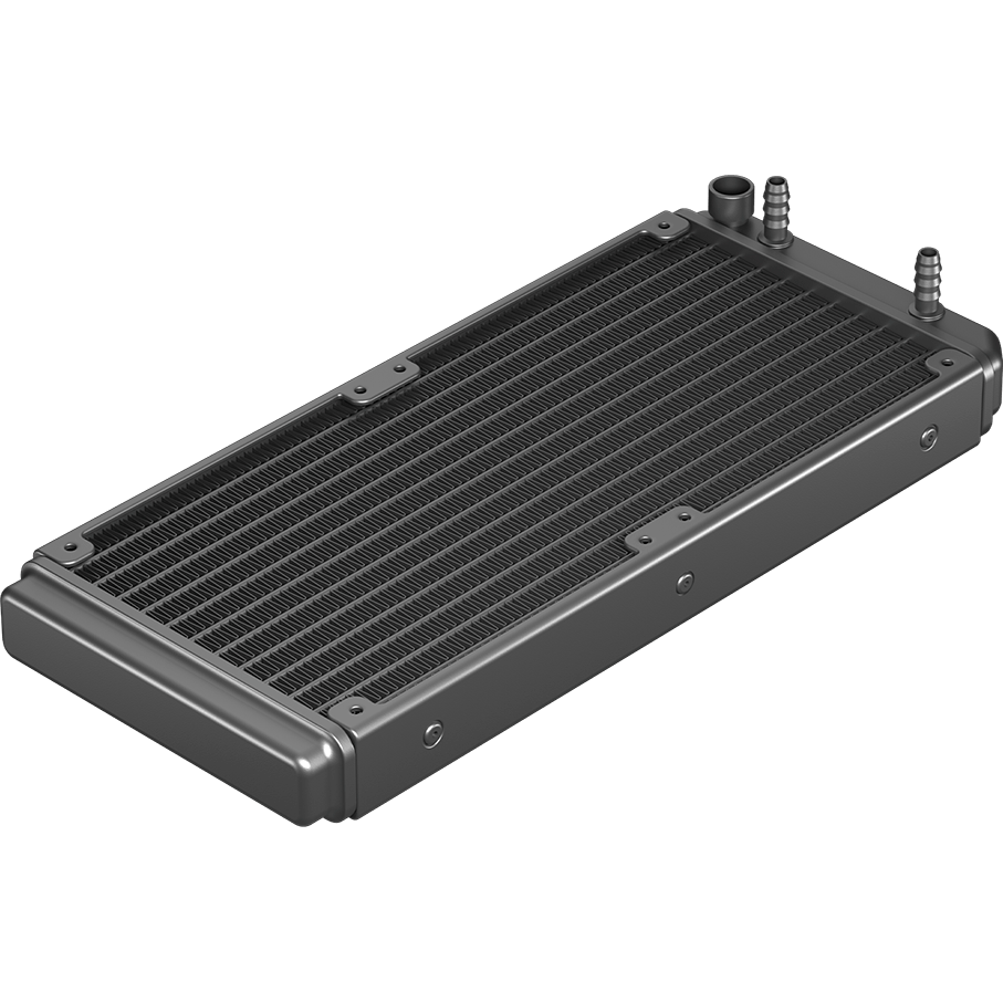 Система жидкостного охлаждения PCcooler DA240 V2 ARGB Black - DA240V2-BKAWXX-GL - фото 7
