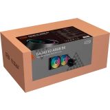 Система жидкостного охлаждения PCcooler DA240 V2 ARGB Black (DA240V2-BKAWXX-GL)