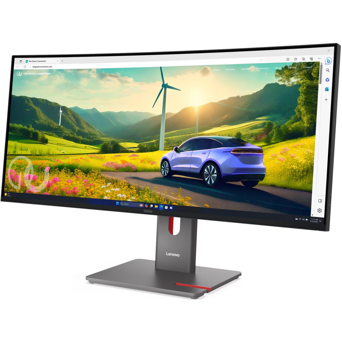 Монитор Lenovo 34" ThinkVision P34WD-40 (64ADGAT1UK) - фото 2
