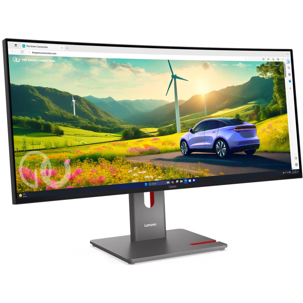 Монитор Lenovo 34" ThinkVision P34WD-40 (64ADGAT1UK) - фото 3