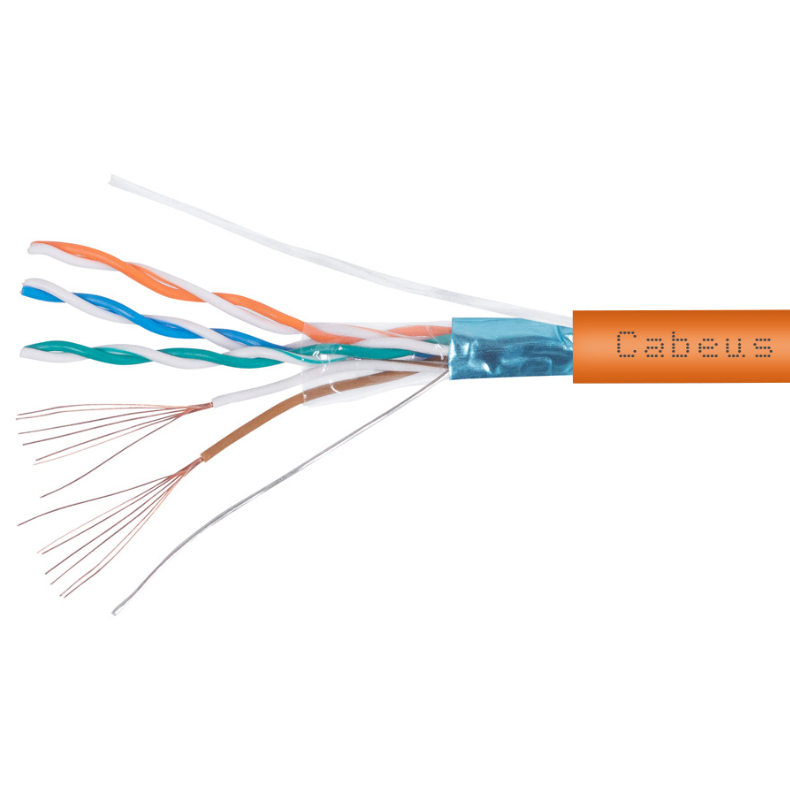 Бухта Cabeus FTP-4P-Cat.5e-PATCH-LSZH-OR, 305м