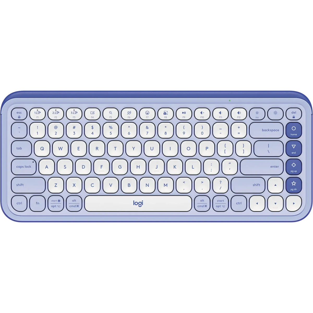 Клавиатура Logitech POP Keys Purple/White (920-013090)