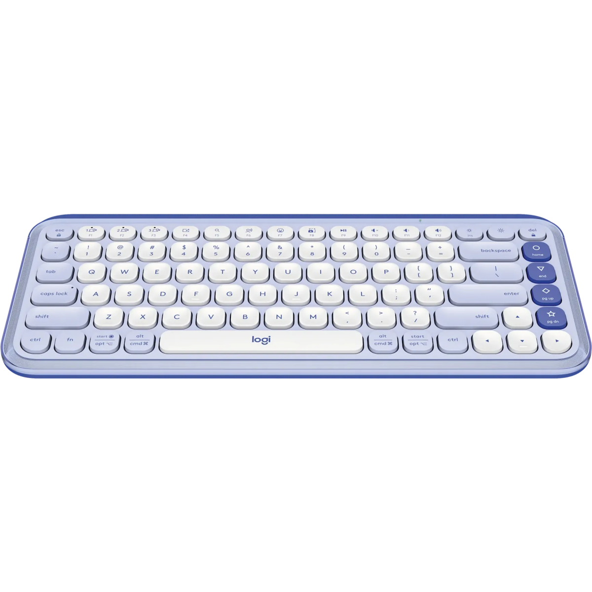 Клавиатура Logitech POP Keys Purple/White (920-013090) - фото 2