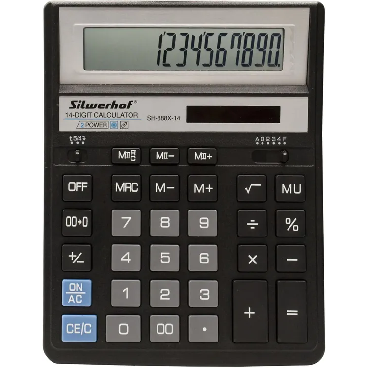 Калькулятор Silwerhof SH-888X-14 (2083439)