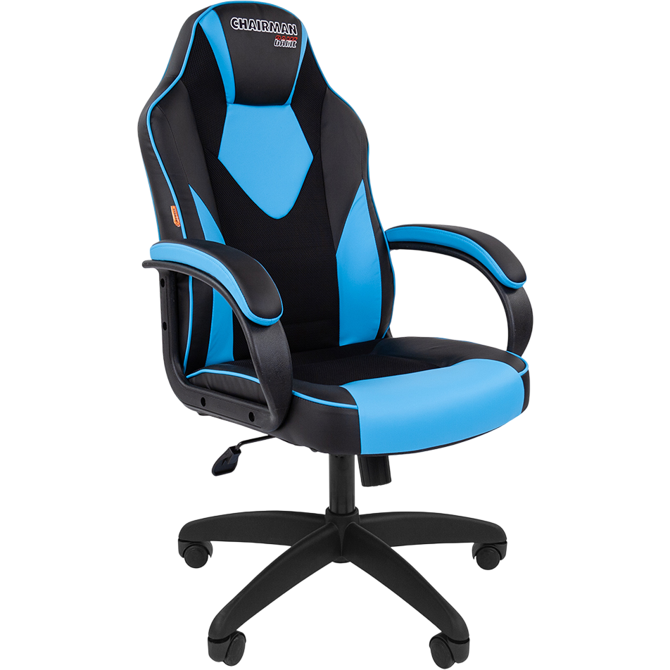 Игровое кресло Chairman Game 17 Black/Blue (00-07213496)