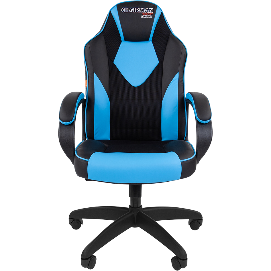Игровое кресло Chairman Game 17 Black/Blue (00-07213496) - фото 2