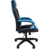 Игровое кресло Chairman Game 17 Black/Blue (00-07213496)