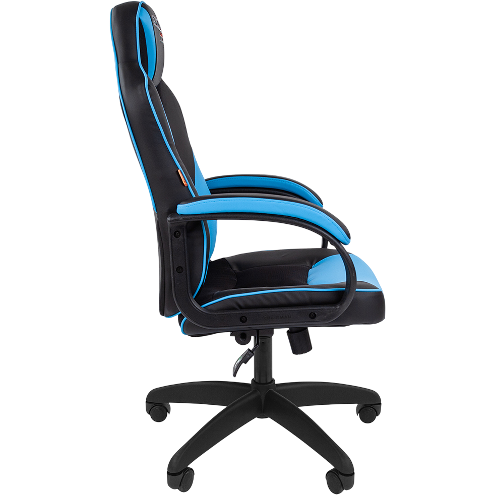 Игровое кресло Chairman Game 17 Black/Blue (00-07213496) - фото 3