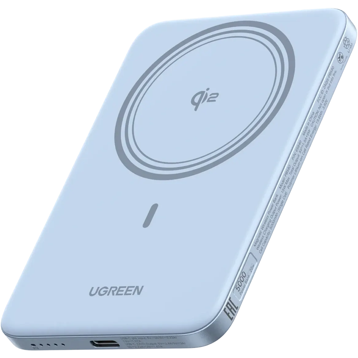 Внешний аккумулятор UGREEN PB580 (65840B)