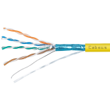 Бухта Cabeus FTP-4P-Cat.5e-SOLID-LSZH-YL, 305м