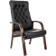 Офисное кресло Бюрократ T-9928 Walnut CF Black - T-9928WALNUT-CF/B