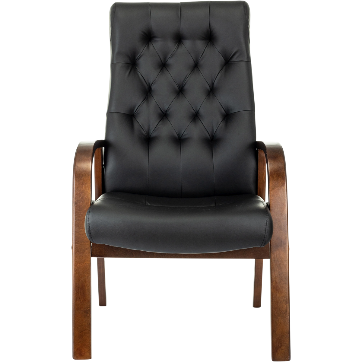 Офисное кресло Бюрократ T-9928 Walnut CF Black - T-9928WALNUT-CF/B - фото 2