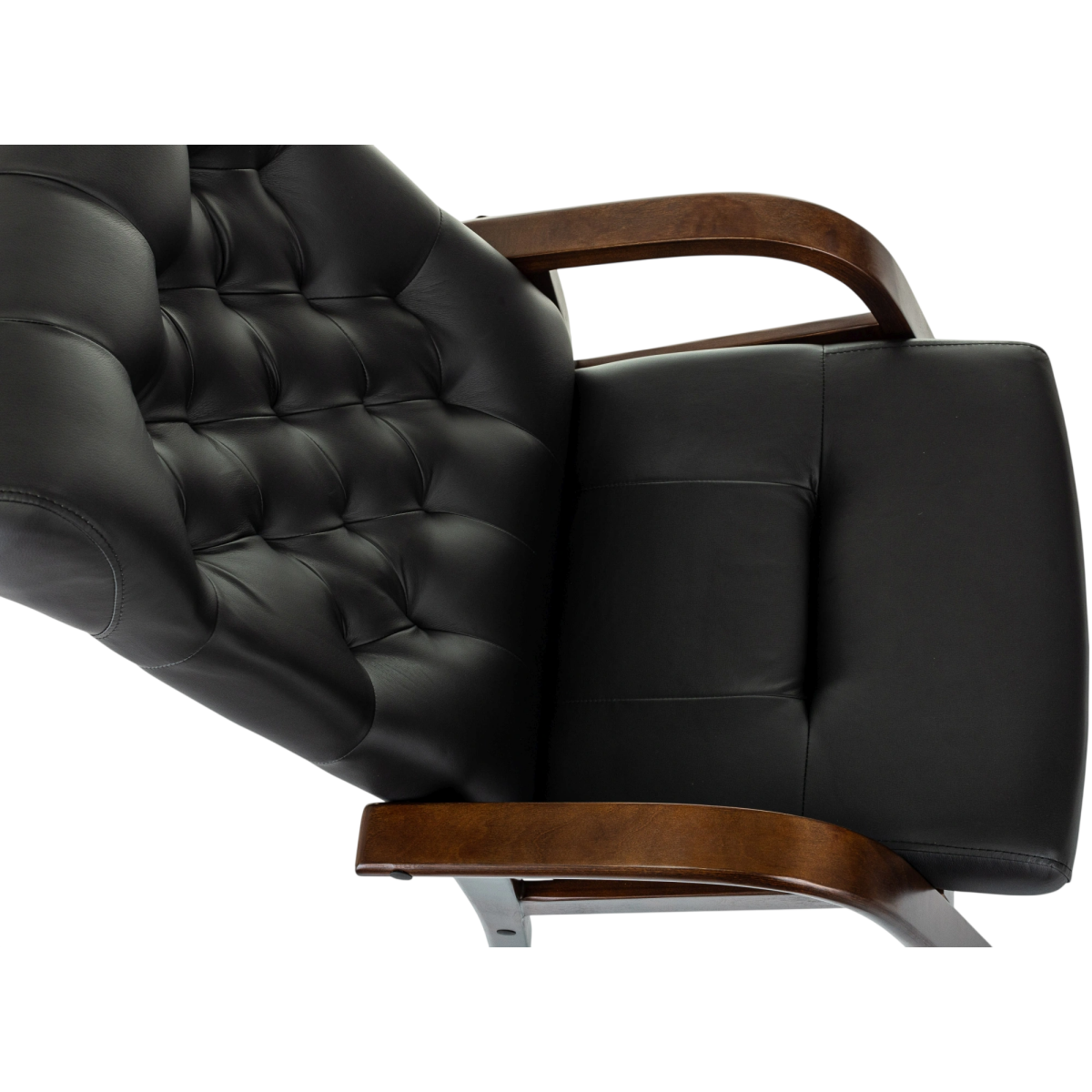 Офисное кресло Бюрократ T-9928 Walnut CF Black - T-9928WALNUT-CF/B - фото 6